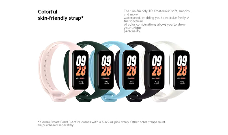 Descubra a Nova Xiaomi Mi Band 8 Active – Um Parceiro Completo para sua Jornada Fitness!