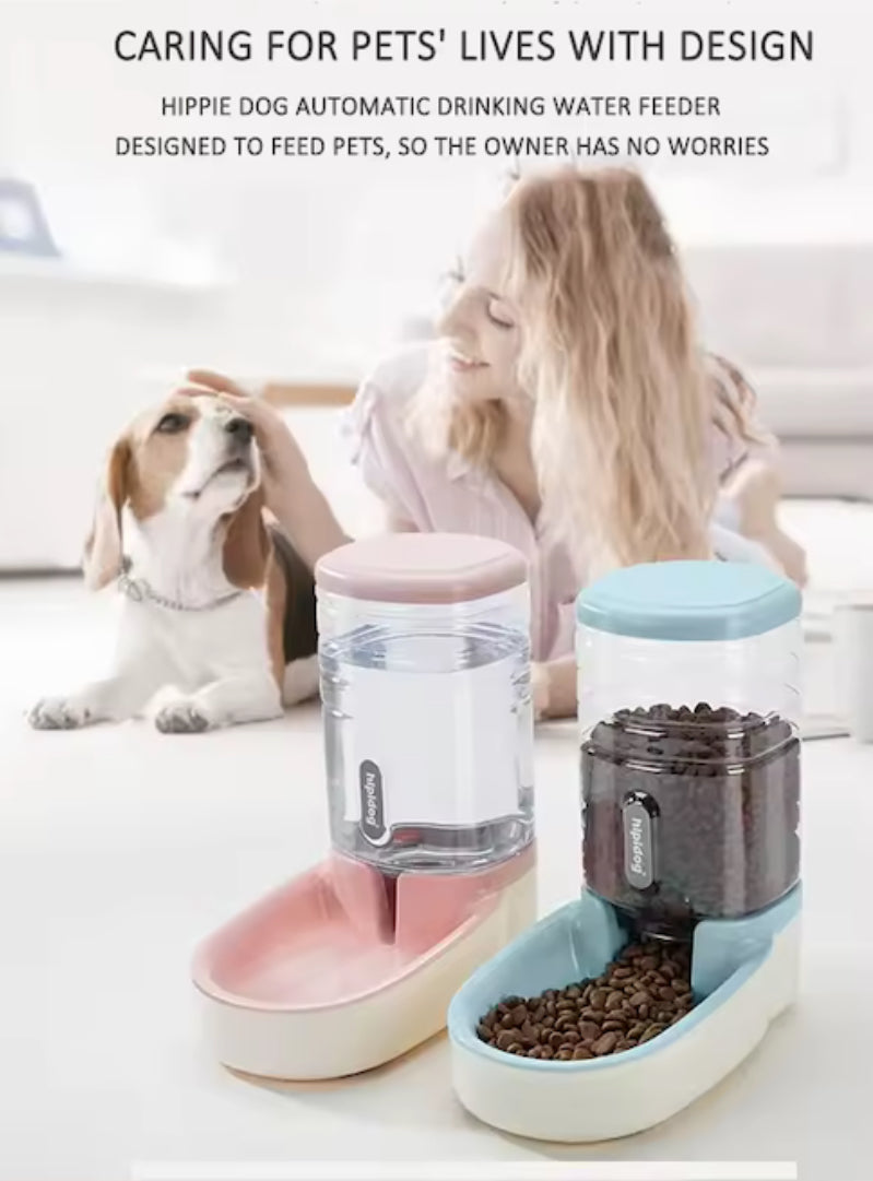 Dispenser Automático PetPro – Comedouro e Bebedouro de Gravidade