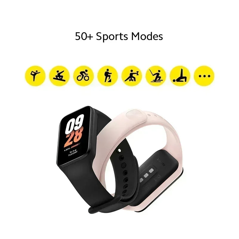 Descubra a Nova Xiaomi Mi Band 8 Active – Um Parceiro Completo para sua Jornada Fitness!