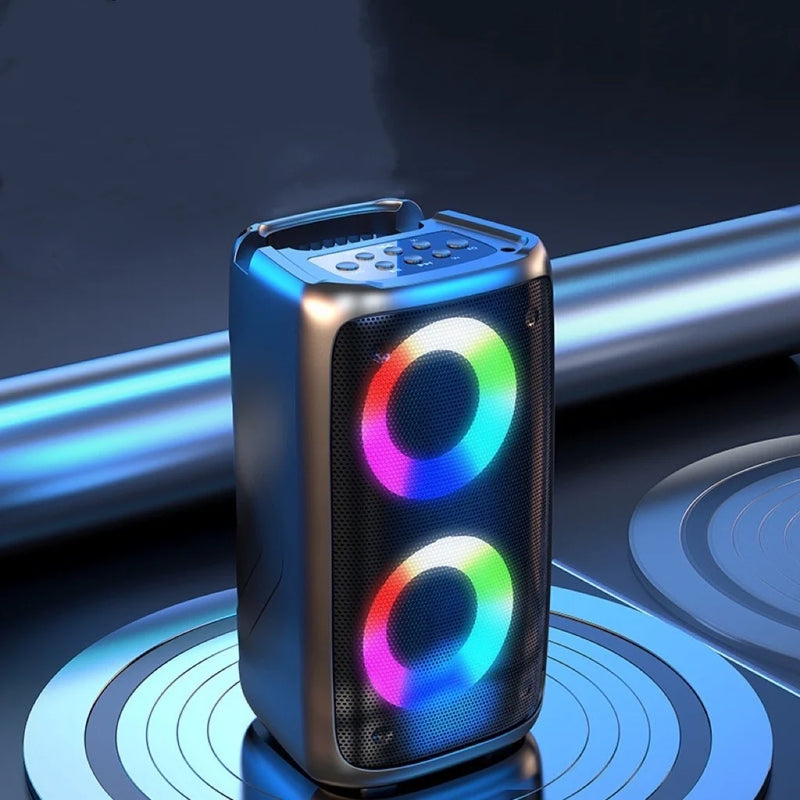 Caixa de Som Bluetooth LED RGB Potente Multimídia Subwoofer XDG-96 XTRAD – Imersão Sonora de Alta Performance